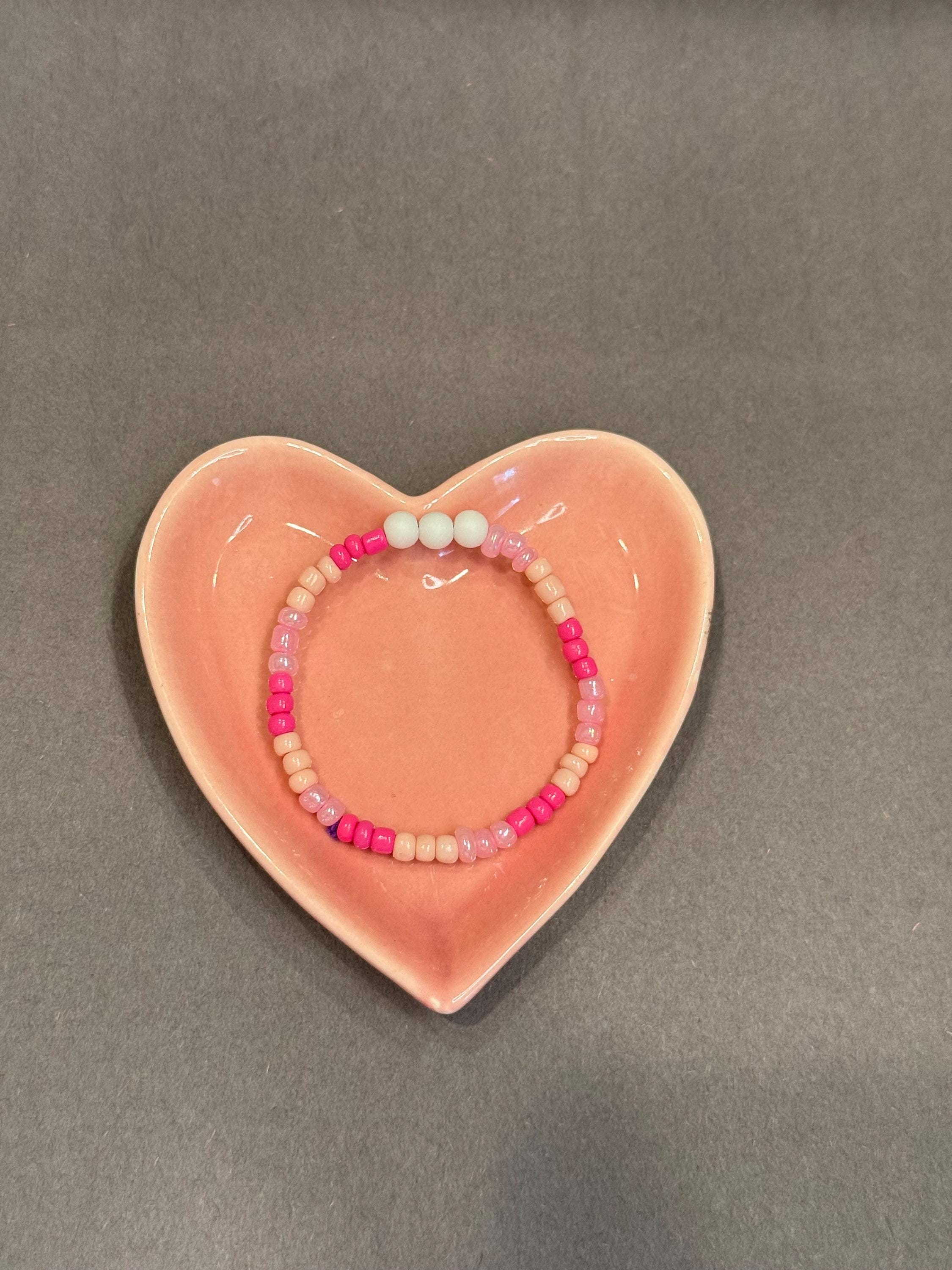 pinky promise beaded bracelet